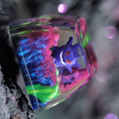 Pokemon - Gengar Artisan Keycap Breakwooden 7