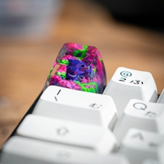 Pokemon - Gengar Artisan Keycap Breakwooden 8
