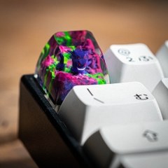 Pokemon - Gengar Artisan Keycap Breakwooden 8