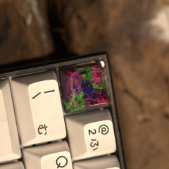 Pokemon - Gengar Artisan Keycap Breakwooden 8