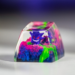 Pokemon - Gengar Artisan Keycap Breakwooden 8