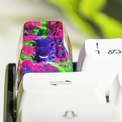 Pokemon - Gengar Artisan Keycap Breakwooden 8
