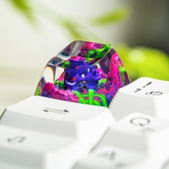 Pokemon - Gengar Artisan Keycap Breakwooden 8