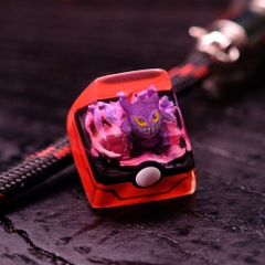 Pokemon - Gengar Artisan Keycap Breakwooden 9