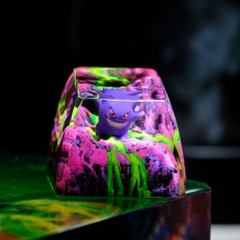 Pokemon - Gengar Artisan Keycap Breakwooden 9