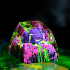 Pokemon - Gengar Artisan Keycap Breakwooden 9