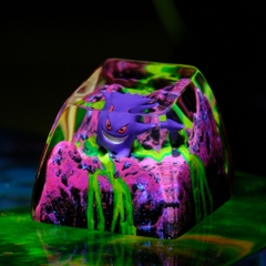 Pokemon - Gengar Artisan Keycap Breakwooden 9