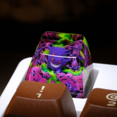Pokemon - Gengar Artisan Keycap Breakwooden 9