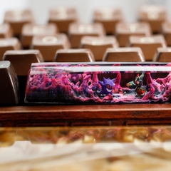 Pokemon - Gengar x Mega Banette x Giratina x Darkrai Artisan Keycap Breakwooden