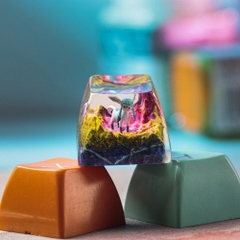 Pokemon - Glaceon Artisan Keycap Breakwooden