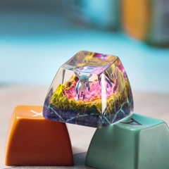 Pokemon - Glaceon Artisan Keycap Breakwooden