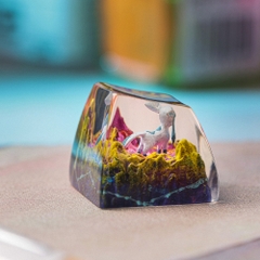 Pokemon - Glaceon Artisan Keycap Breakwooden