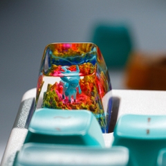 Pokemon - Glaceon Artisan Keycap Breakwooden 2