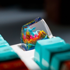 Pokemon - Glaceon Artisan Keycap Breakwooden 2