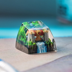 Pokemon - Gurdurr Artisan Keycap Breakwooden