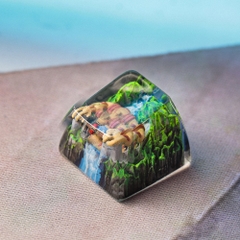 Pokemon - Gurdurr Artisan Keycap Breakwooden