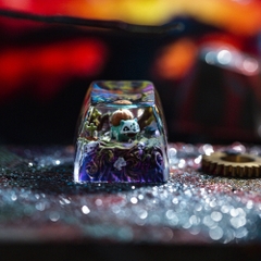 Pokemon - Halloween Bulbasaur Artisan Keycap Breakwooden