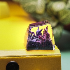 Pokemon - Haunter Artisan Keycap Breakwooden