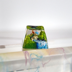 Pokemon - Hinoarashi Artisan Keycap Breakwooden