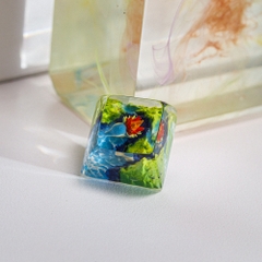 Pokemon - Hinoarashi Artisan Keycap Breakwooden