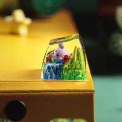 Pokemon - Igglybuff Artisan Keycap Breakwooden 2