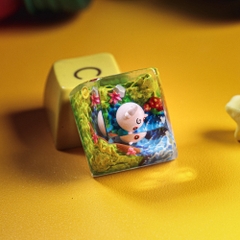 Pokemon - Igglybuff Artisan Keycap Breakwooden 2