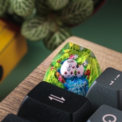 Pokemon - Igglybuff Artisan Keycap Breakwooden 3