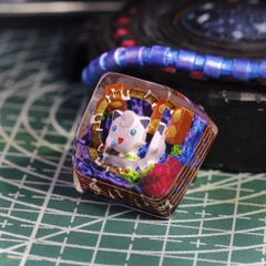 Pokemon - Jigglypuff Artisan Keycap Breakwooden