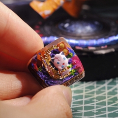 Pokemon - Jigglypuff Artisan Keycap Breakwooden