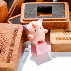 Pokemon - Jigglypuff Artisan Keycap Breakwooden 3