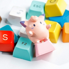 Pokemon - Jigglypuff Artisan Keycap Breakwooden 3