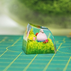 Pokemon - Jigglypuff Artisan Keycap Breakwooden 4