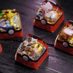 Pokemon - Jigglypuff Artisan Keycap Breakwooden 6