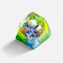 Pokemon - Jigglypuff Artisan Keycap Breakwooden 7