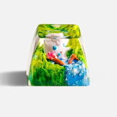 Pokemon - Jigglypuff Artisan Keycap Breakwooden 7