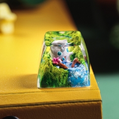 Pokemon - Jigglypuff Artisan Keycap Breakwooden 8