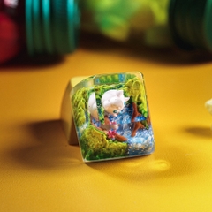 Pokemon - Jigglypuff Artisan Keycap Breakwooden 8