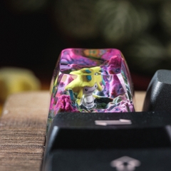 Pokemon - Jirachi Artisan Keycap Breakwooden 3