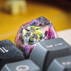 Pokemon - Jirachi Artisan Keycap Breakwooden 3