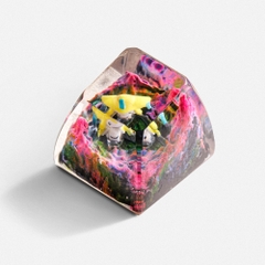 Pokemon - Jirachi Artisan Keycap Breakwooden 4