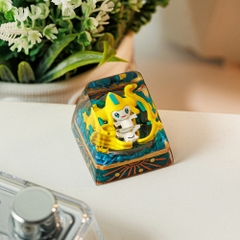 Pokemon - Jirachi Artisan Keycap Breakwooden 7