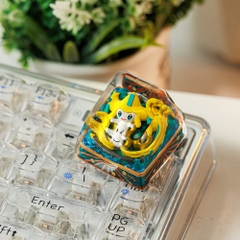 Pokemon - Jirachi Artisan Keycap Breakwooden 7