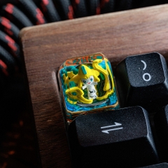 Pokemon - Jirachi Artisan Keycap Breakwooden 8