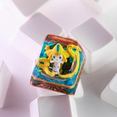 Pokemon - Jirachi Artisan Keycap Breakwooden 9