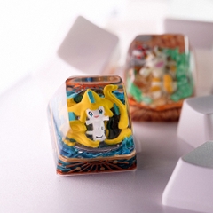 Pokemon - Jirachi Artisan Keycap Breakwooden 9