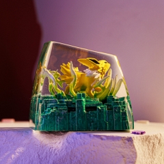 Pokemon - Jolteon Artisan Keycap Breakwooden