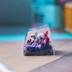 Pokemon - Kyurem Artisan Keycap Breakwooden