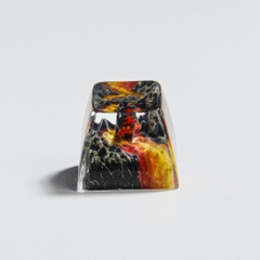 Pokemon - Litten Artisan Keycap Breakwooden
