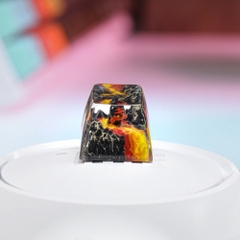 Pokemon - Litten Artisan Keycap Breakwooden