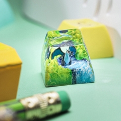 Pokemon - Mega Charizard X Artisan Keycap Breakwooden